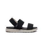 Women's Elle Backstrap Sandal Wide | Black