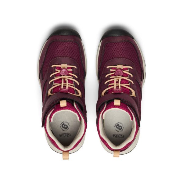 Big Kids' Skua Waterproof Boot | Fig/Peach Fuzz