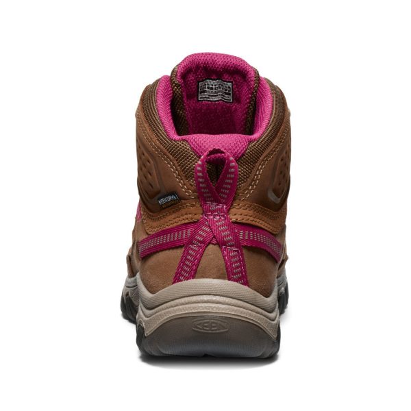 Women's Targhee IV Waterproof Hiking Boot  |  Bison/Beaujolais