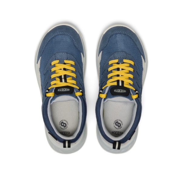 Big Kids' Hightrail Waterproof Hiking Shoe | Vintage Indigo/Alloy