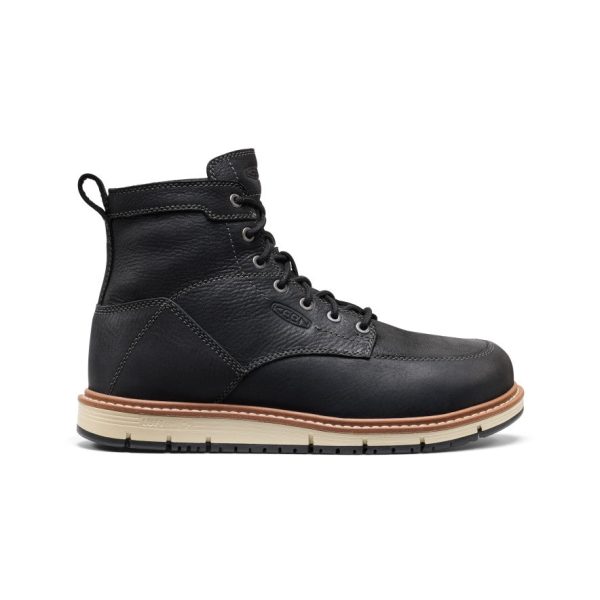 Men's San Jose 6 Boot (Aluminum Toe) | Black/Caramel Cafe
