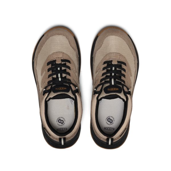 Big Kids' Hightrail Waterproof Hiking Shoe | Brindle/Oak Buff