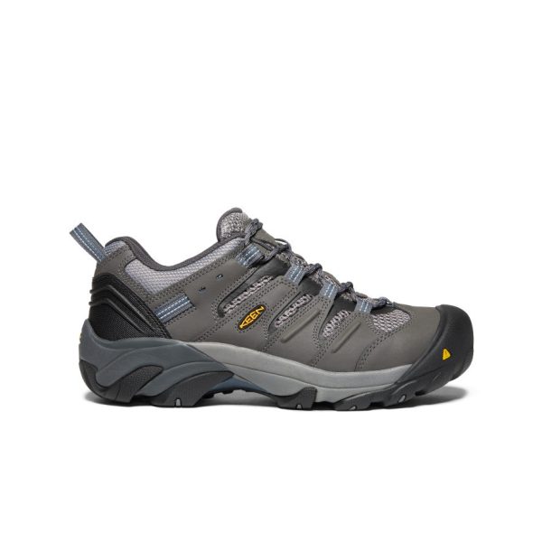 Men's Lansing Low (Steel Toe) | Magnet/Majolica Blue