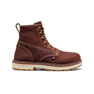 Men's Liberty 6 Waterproof 90?? Heel Boot (Soft Toe) | Bombay Brown/Gum
