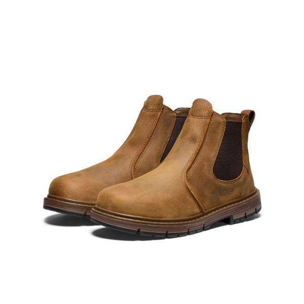 Men's San Jose Chelsea 90° Heel Boot (Soft Toe) | Belgian/Gum