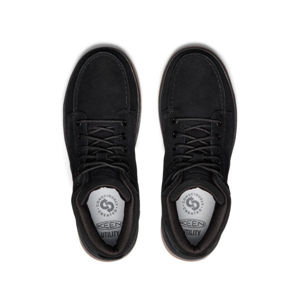 Men's Gibson Boot (Soft Toe) | Black/Gum