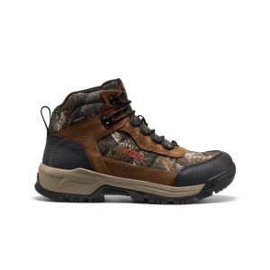 Men's Skokie Waterproof Work Boot (Soft Toe) | Camo/Black