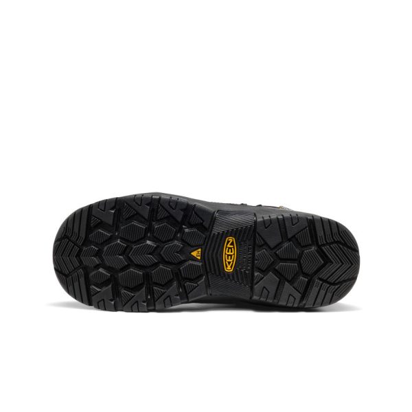 Men's Skokie Waterproof Work Boot (Soft Toe) | Black/Black