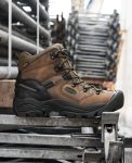Men's Pittsburgh Energy 6 Waterproof Boot (Carbon Toe)  |  Bison/Black