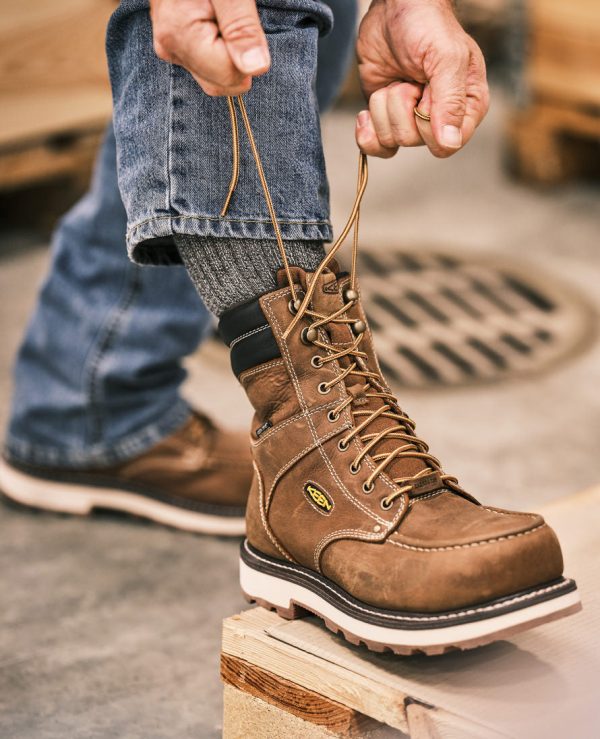 Men's Cincinnati 8 Waterproof 90?? Heel Boot (Carbon Toe) | Belgian/Sandshell
