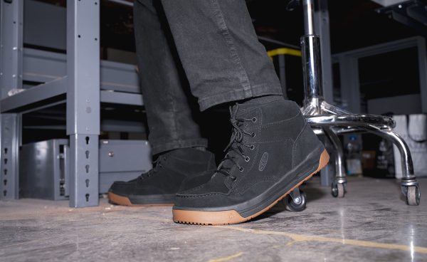 Men's Gibson Boot (Soft Toe) | Black/Gum