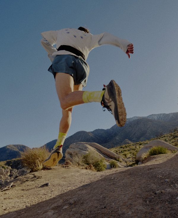 Men's Wander Trail Running Shoe | Star White/Desert Sage