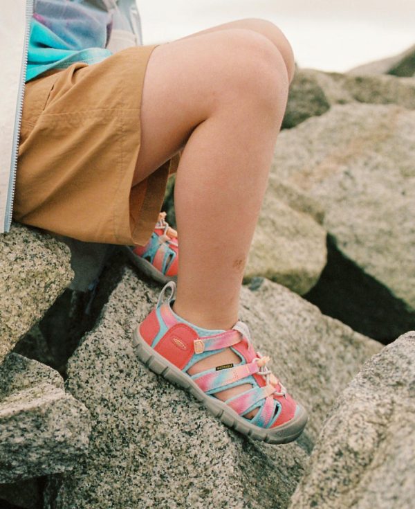 Little Kids' Seacamp II CNX | Bright Aqua/Giggle Pink