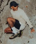 Men's Roam Trail Running Shoe  |  Magnet/Burnt Brick