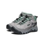 Big Kids' Targhee IV Waterproof Hiking Boot | Alloy/Granite Green