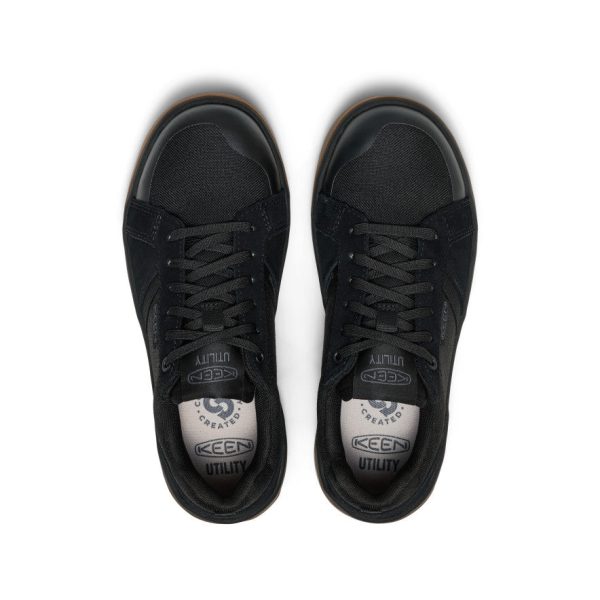 Women's Kenton Work Shoe (Carbon Toe) | Black/Gum