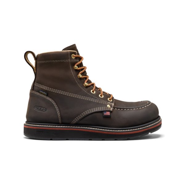 Men's Liberty 6 Waterproof Boot (Carbon Toe)  |  Coffee Bean/Black