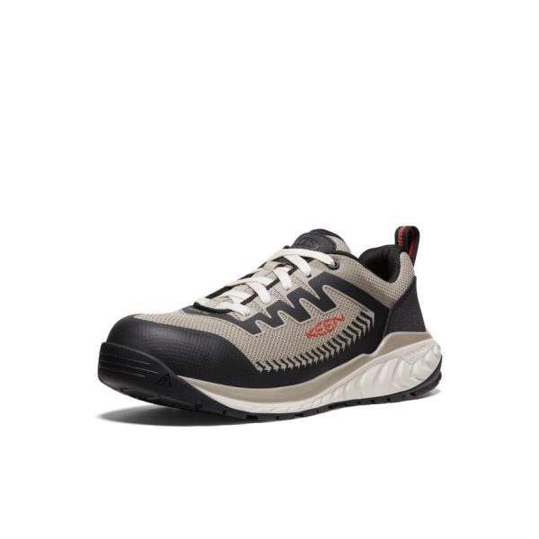 Men's Arvada Work Sneaker (Carbon Toe) | Plaza Taupe/Black