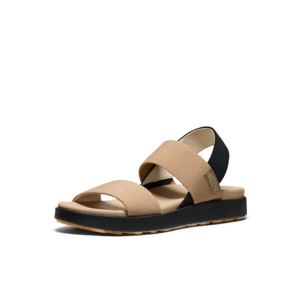 Women's Elle Backstrap Sandal | Cornstalk/Black