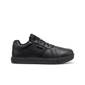 Men's Kenton WTX Work Shoe (Soft Toe) | Black/Black