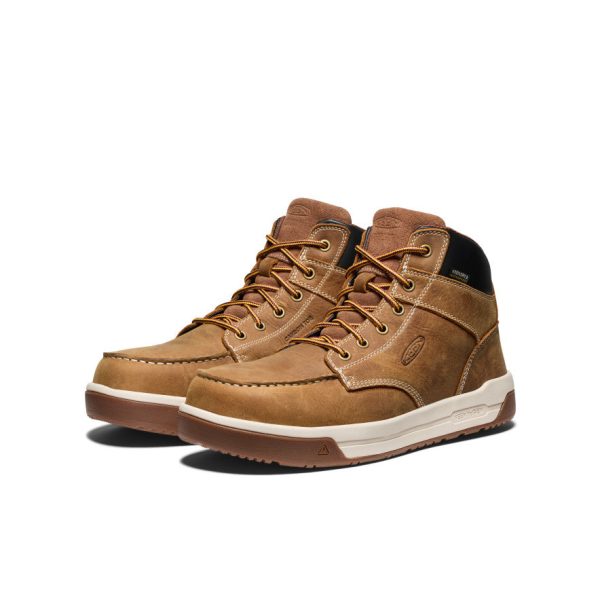 Men's Gibson Waterproof Work Boot (Carbon Toe) | Belgian/Gum