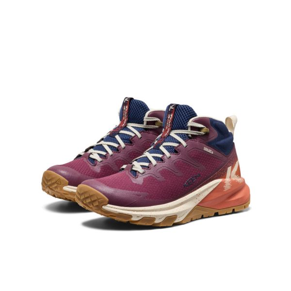 Women's Targhee Apex Waterproof Hiking Boot | Fig/Burnt Brick