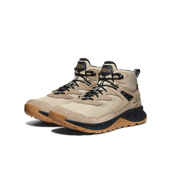 Men's Hightrail Waterproof Wide Hiking Boot | Brindle/Oak Buff